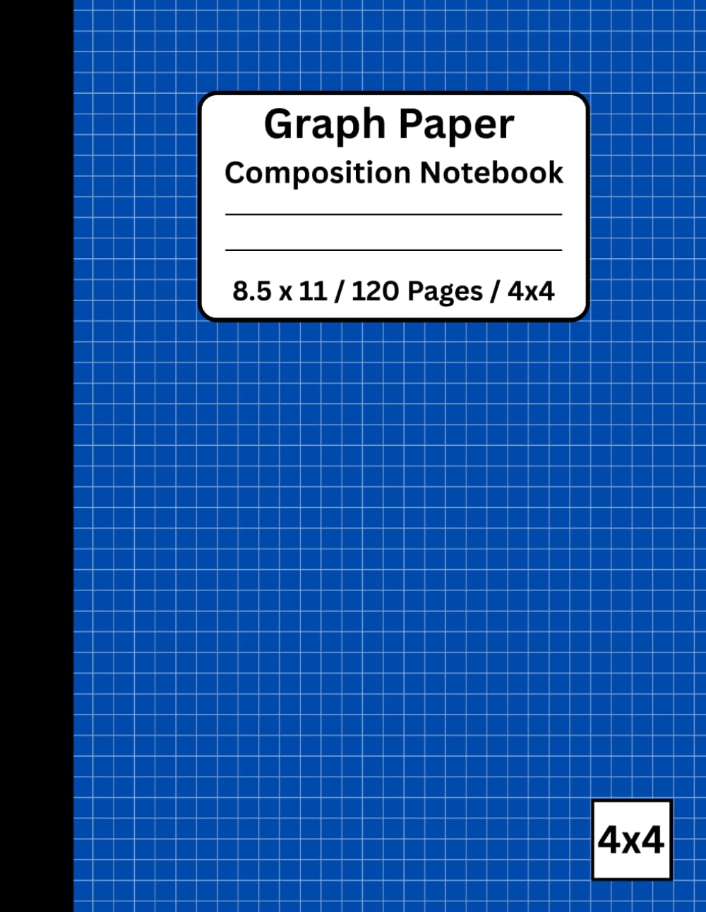 capítulo por capítulo baixar Graph Paper Composition Notebook 8.5 x 11 / 120 Pages / 4x4: Quad Ruled Grid Paper Notebook for Math, Science, Engineering, and School Projects