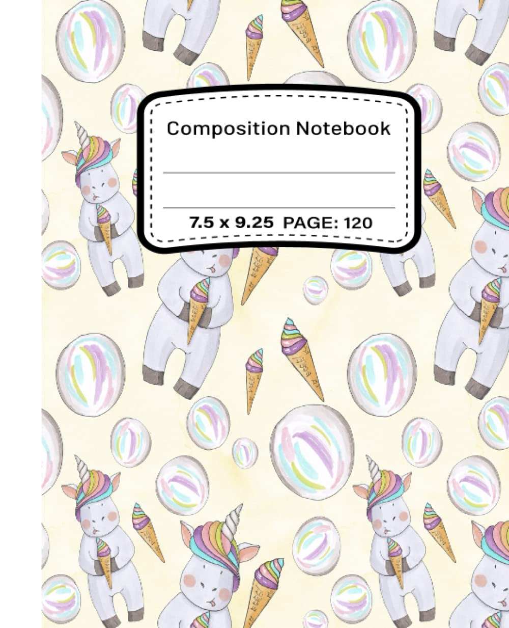 capítulo por capítulo baixar Composition Notebooks: Wide Ruled Paper Notebook Journal |Cute Unicorns Paper | Blank Wide Lined Workbook for Girls Boys Kids Teens Students/Composition Notebooks