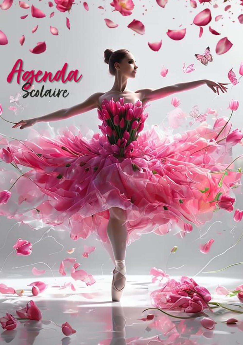 Agenda 2026-2027: Organisateur et Planificateur Journalier pour fille | 2 Jours Par Page | Couverture Danseuse Danse Classique (French Edition) baixar o livro de graça