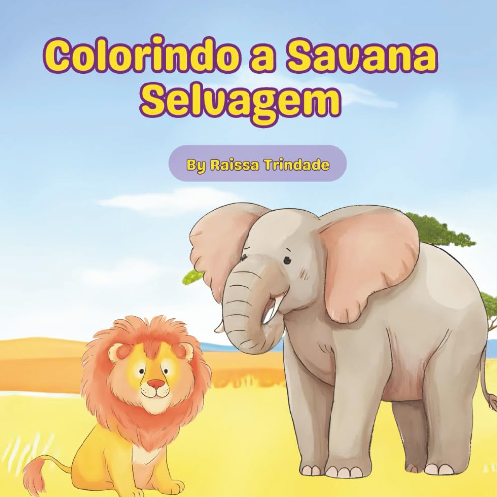 capítulo por capítulo baixar Colorindo a Savana Selvagem: Uma aventura com leões, girafas, elefantes e muito mais! (Portuguese Edition)