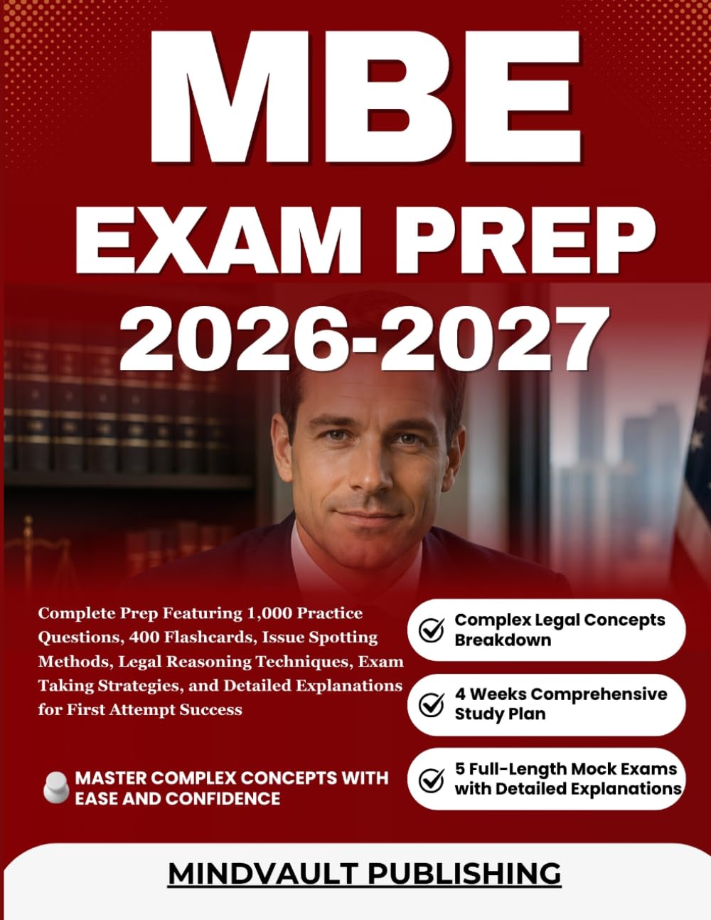 ler totalmente MBE EXAM PREP 2026-2027: Complete Prep Featuring 1,000 Practice Questions, 400 Flashcards, Issue Spotting Methods, Legal Reasoning Techniques, Exam... Explanations for First Attempt Success