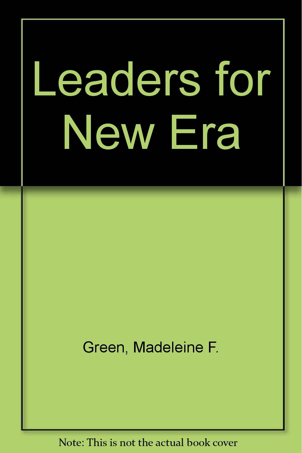 ler totalmente Leaders for New Era