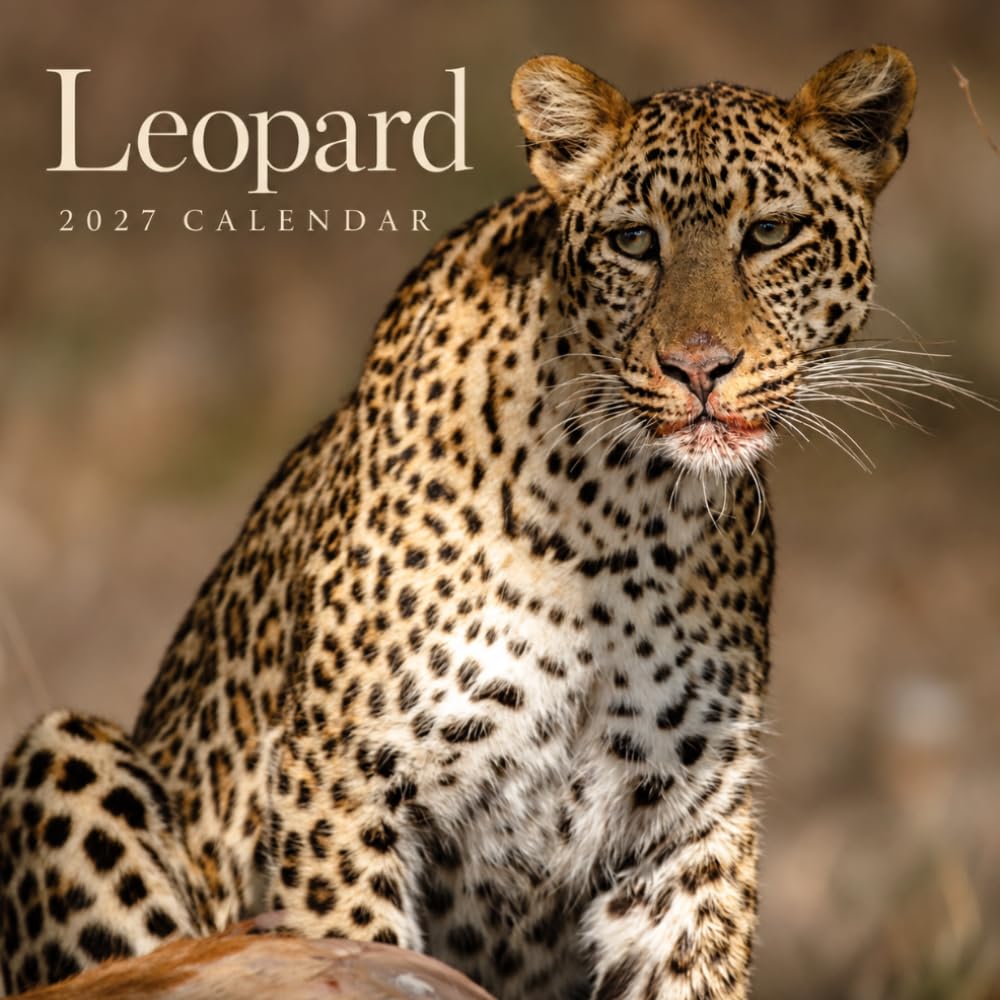 capítulo por capítulo baixar Wild Leopard Calendar 2027: Spotted Big Cat Photography