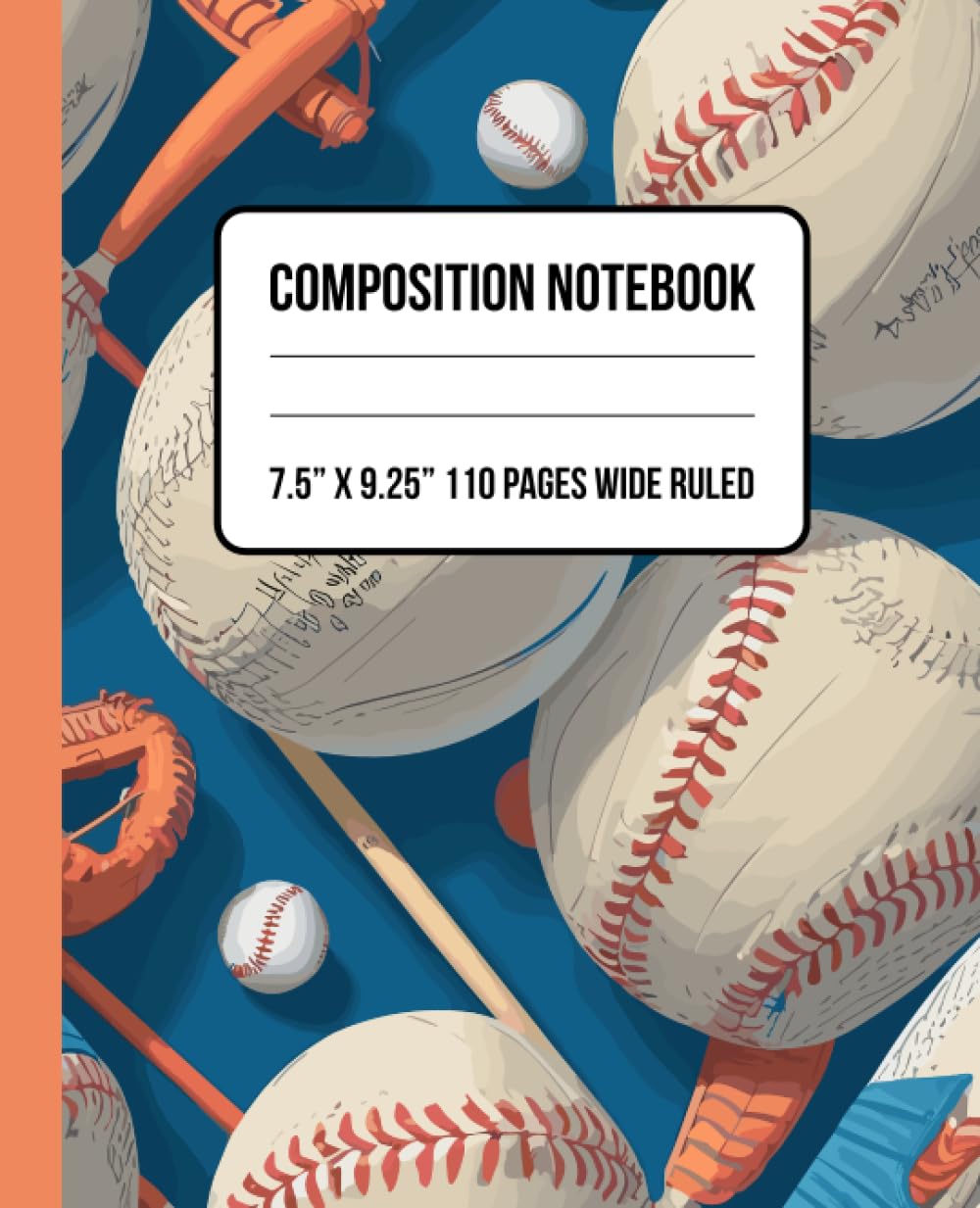 ler totalmente Baseball Composition Notebook: Swing into Creativity, Wide Ruled Lined Paper Journal, Back to School, Notebook for Girls, Boys, Kids, Teens and Students