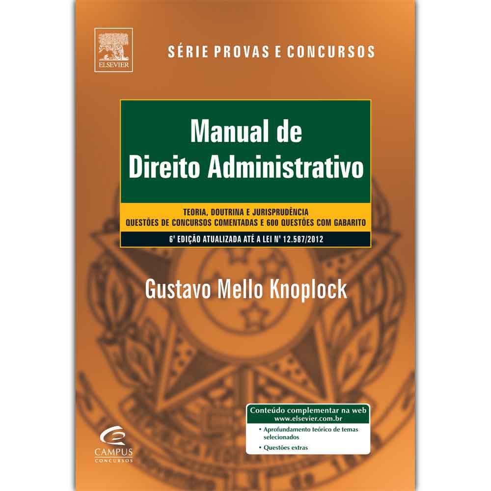 Manual De Direito Administrativo - Série Provas E Concursos baixar o livro de graça