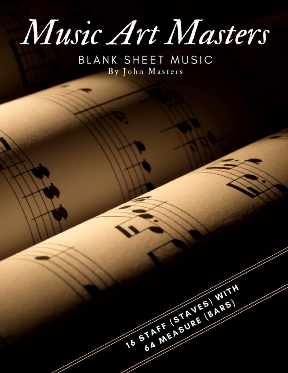 Blank Sheet Music: Blank Sheet Music With Measures, Manuscript Paper Notebook, 16 Staff Staves For Musical Artist, Alternative Musician Gift Ideas baixar o livro de graça