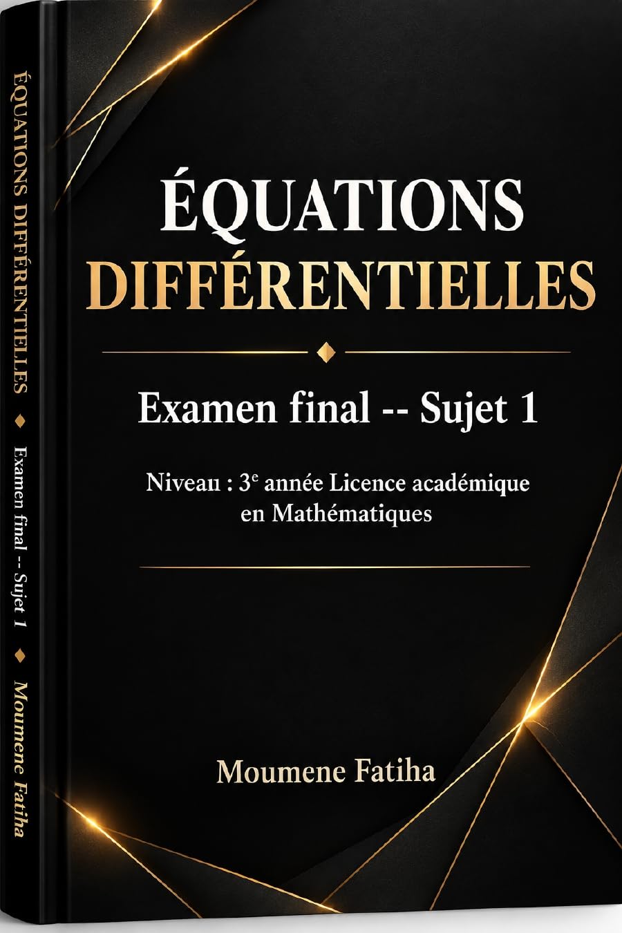 capítulo por capítulo baixar Équations différentielles Examen final – Sujet 1 (French Edition)