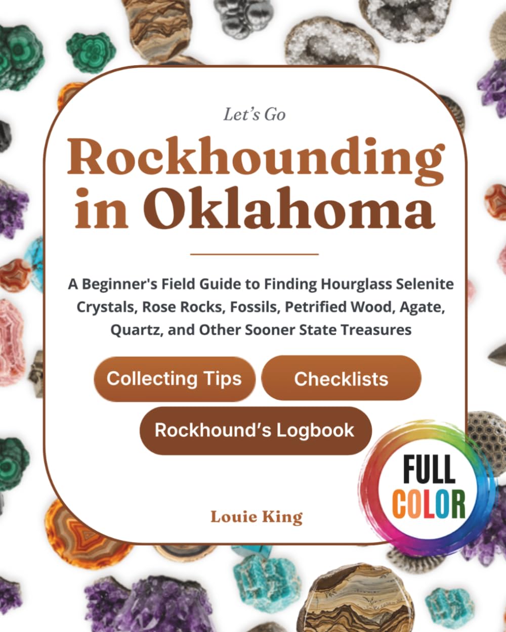 Let's Go Rockhounding in Oklahoma: A Beginner's Field Guide to Finding Hourglass Selenite Crystals, Rose Rocks, Fossils, Petrified Wood, Agate,... Tips, Checklists, and a Rockhound's Logbook baixar o livro de graça