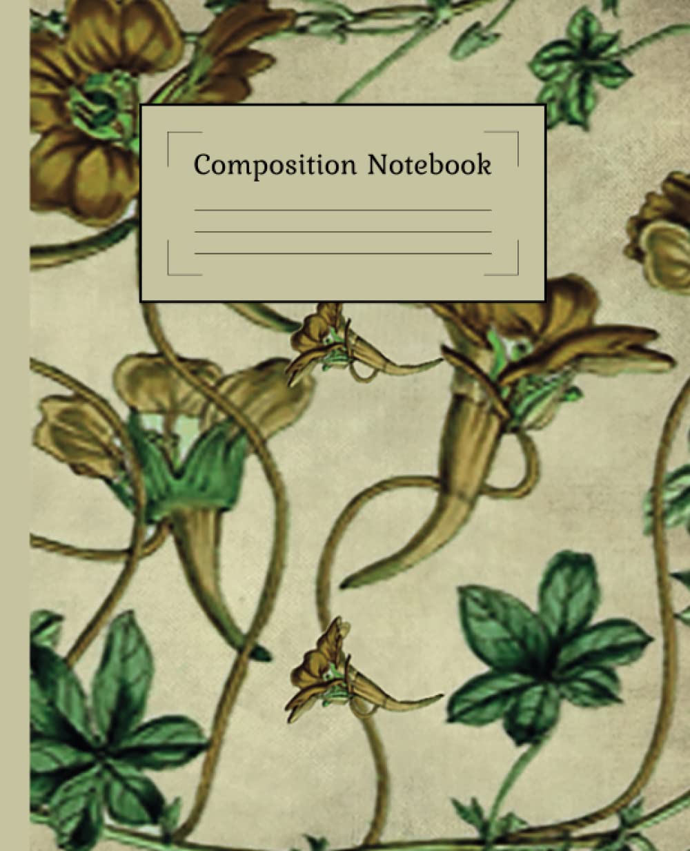 Vintage Flower Composition Notebook: Composition Notebook: Beautiful Vintage Flower Illustration Composition Notebook Or Composition Notebook for Men baixar o livro de graça