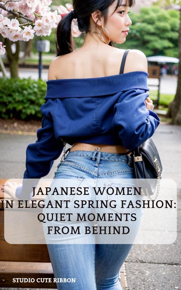 ler totalmente Japanese Women in Elegant Spring Fashion: Quiet Moments from Behind (English Edition)