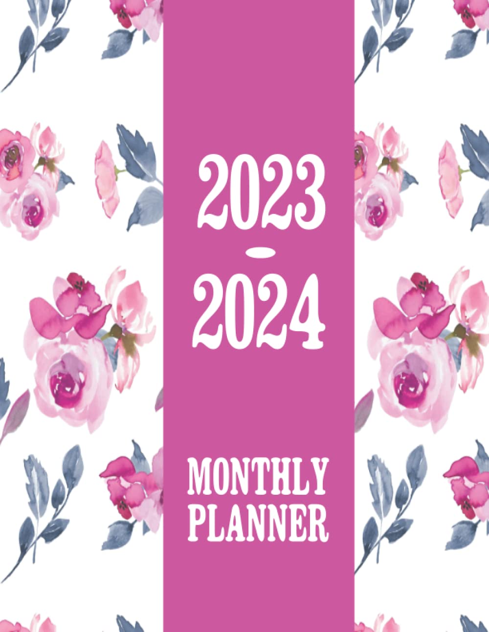 capítulo por capítulo baixar 2023-2024 Monthly Planner: 2 Year Monthly Calendar Schedule and Organizer January 2023 - December 2024 (24 Months) With Federal Holidays And Inspirational Quotes | Watercolor Floral Cover