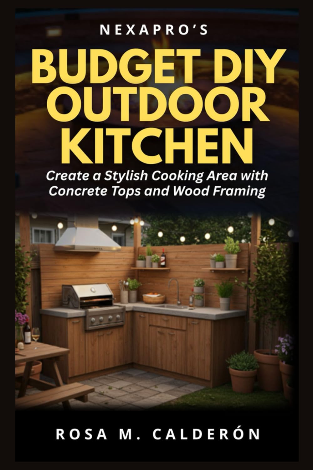ler totalmente NexaPro’s Budget DIY Outdoor Kitchen: Create a Stylish Cooking Area with Concrete Tops and Wood Framing