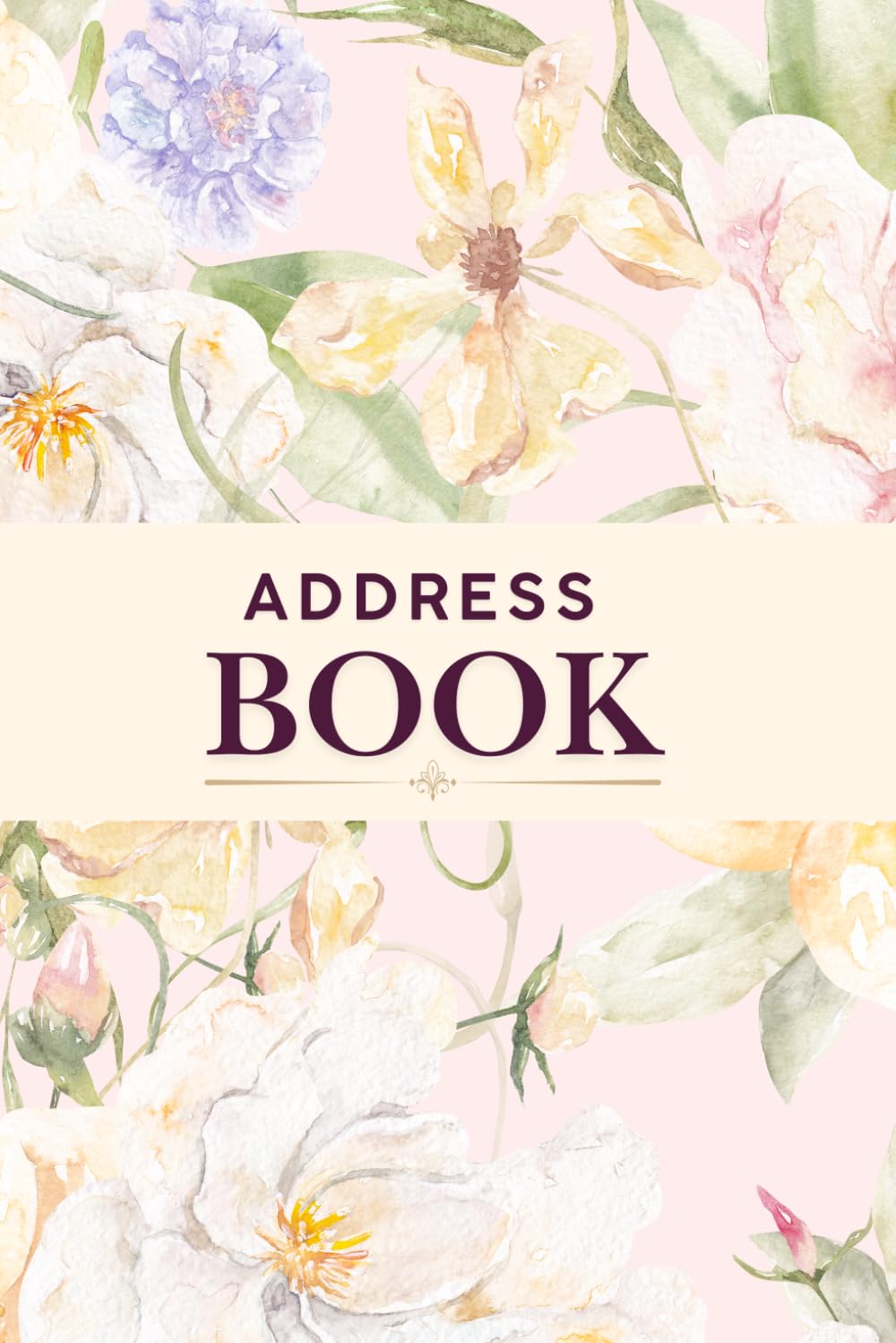 ler totalmente Address Book: Vintage Floral Design Addresses Book, Contact, Phone Numbers, Birthdays, Email, Internet Social Media, Passwords, Combo Notebook With Alphabetical Tabs