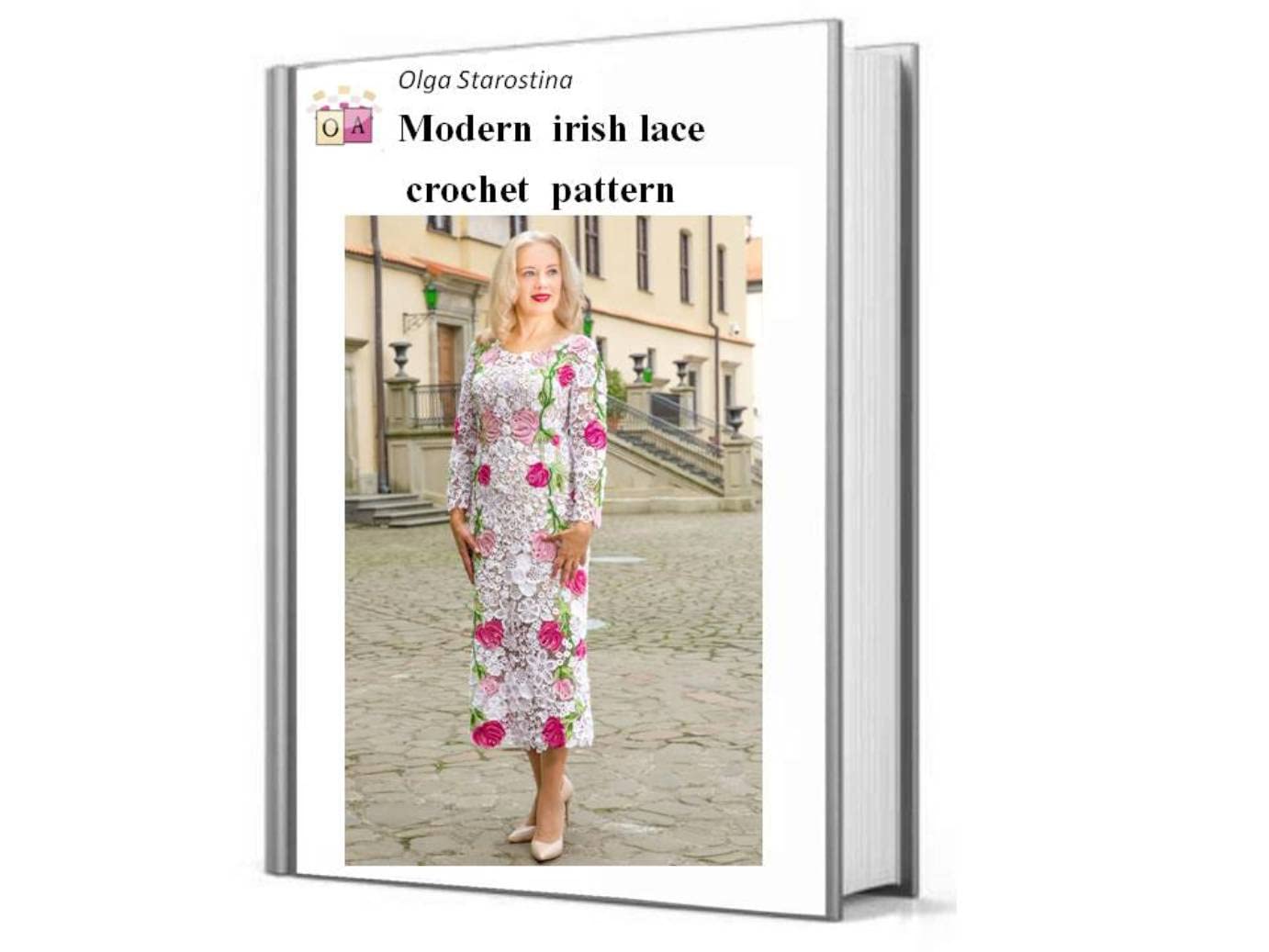 Crochet pattern dress- vintage crochet dress pattern - crochet tutorials. (Modern Irish Crochet Lace Pattern) (English Edition) baixar livro de graça