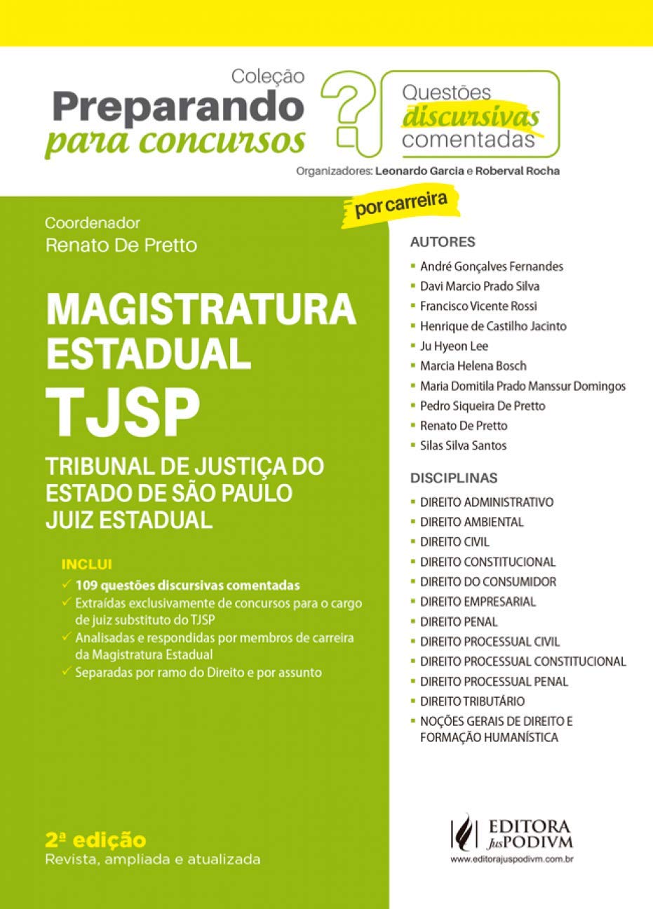 Magistratura Estadual - TJSP baixar o livro de graça