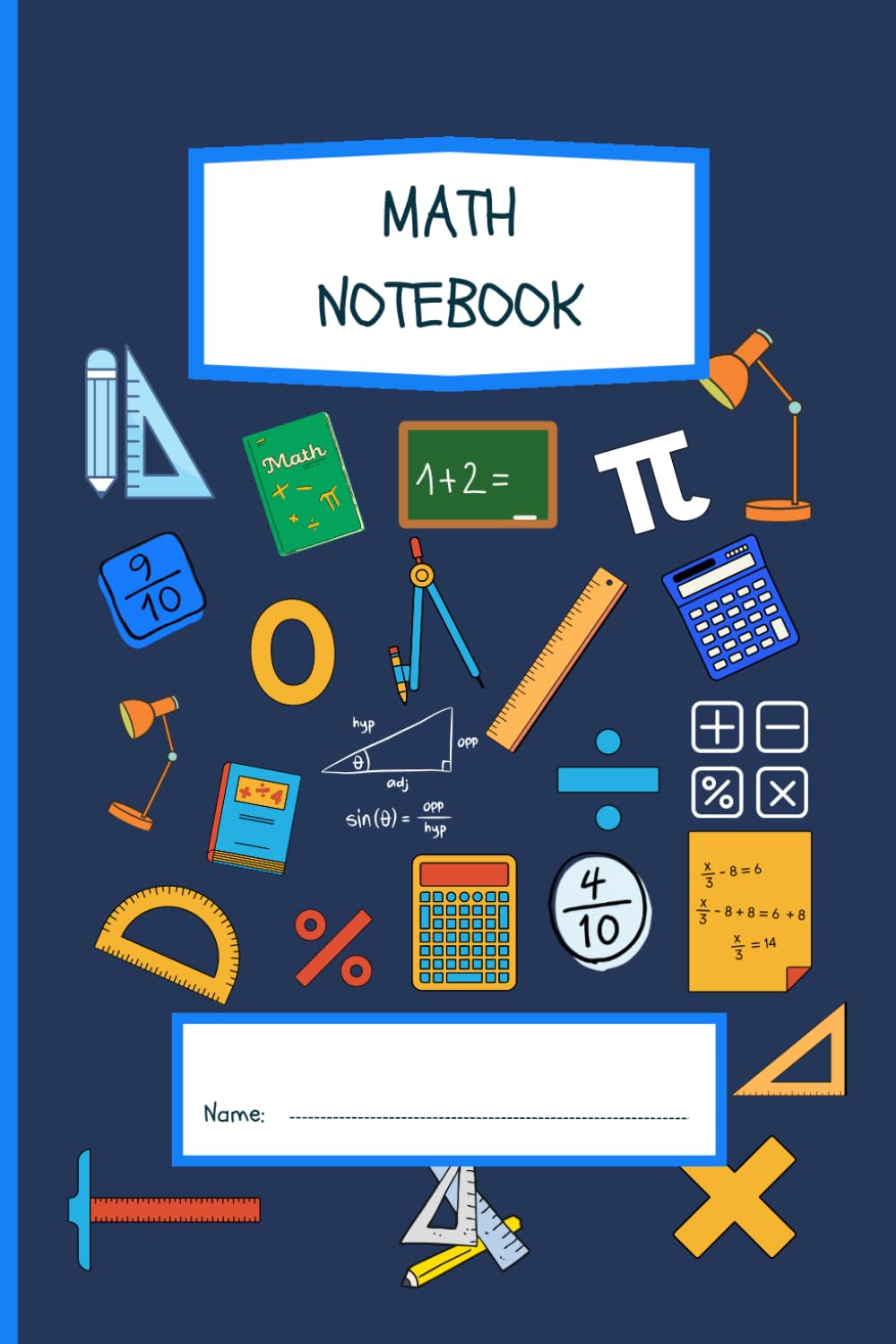 A5 Math Notebook: Cool Notebook with 120 square grid pages: Math Notebook for Students, GCSE & A-Level Revision Notes, Lab Records, Homework, and Study Planning baixar o livro de graça