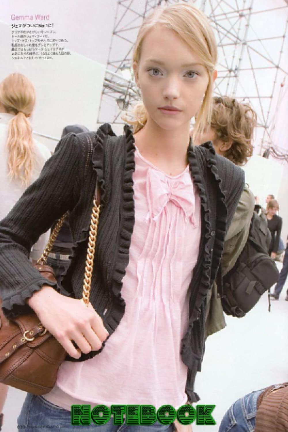 ler totalmente Notebook: Gemma Ward Notebook Lined 100pages - Thankgiving Notebook 6x9 Lined Page - Gift Idea for Fan #284