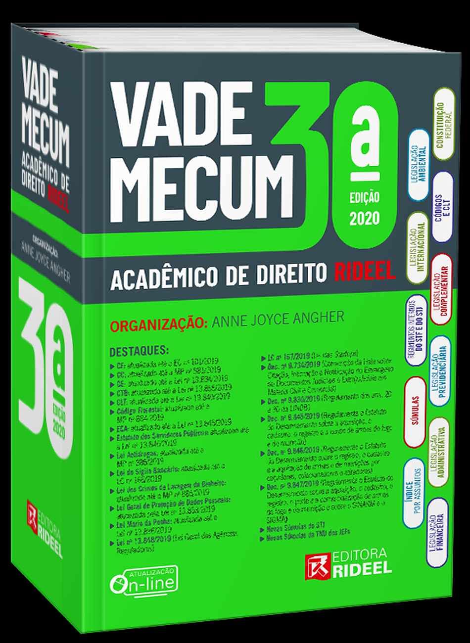 ler totalmente Vade Mecum Acadêmico de Direito Rideel