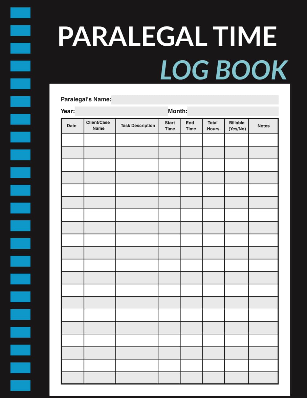 capítulo por capítulo baixar Paralegal Time Log Book:Legal Time Tracking And Case Management Log Book For Paralegals