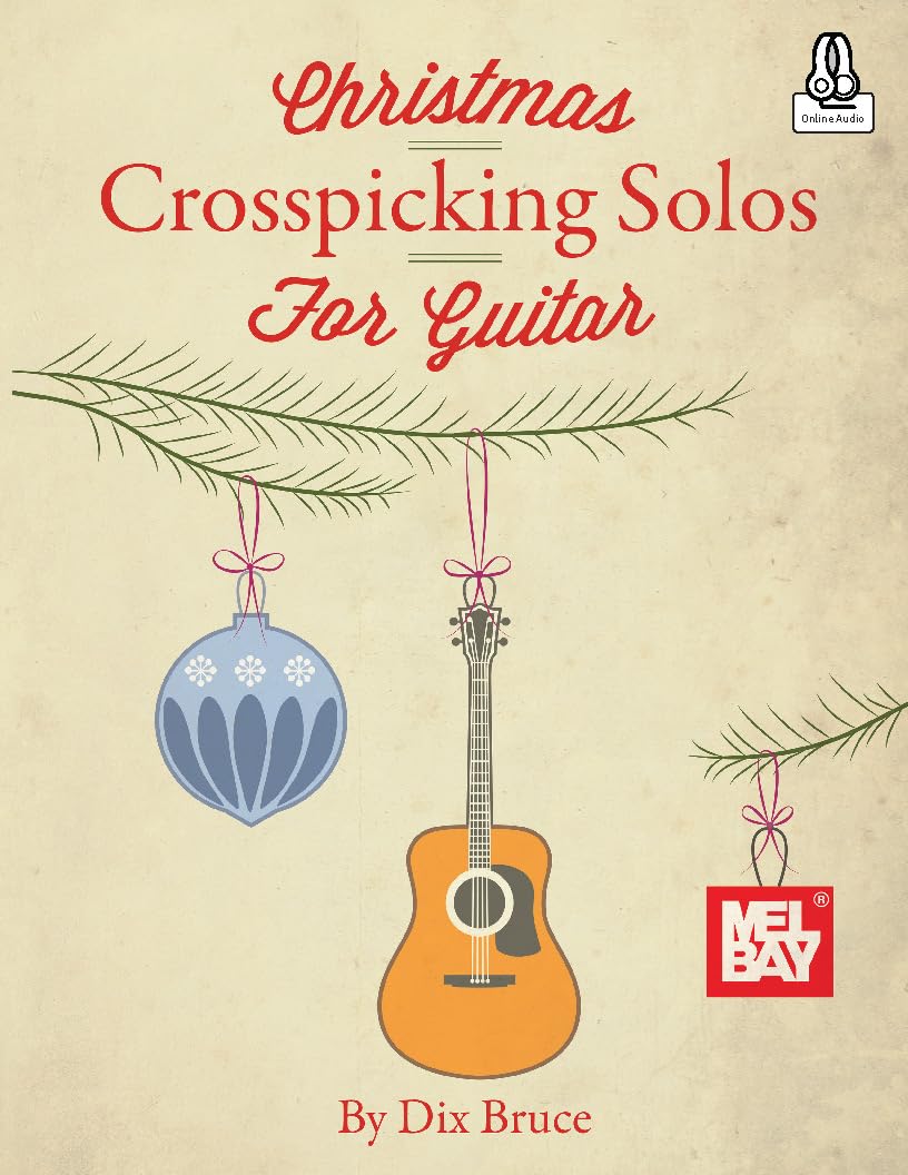 ler totalmente Christmas Crosspicking Solos for Guitar: Bluegrass Christmas Solos for Guitar in Crosspicking Style (English Edition)