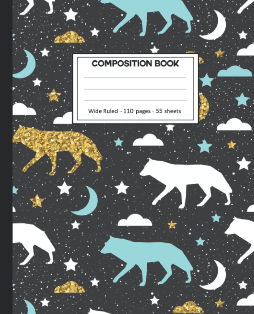 Composition Notebook: Composition Notebook with Coyote for School. baixar o livro de graça