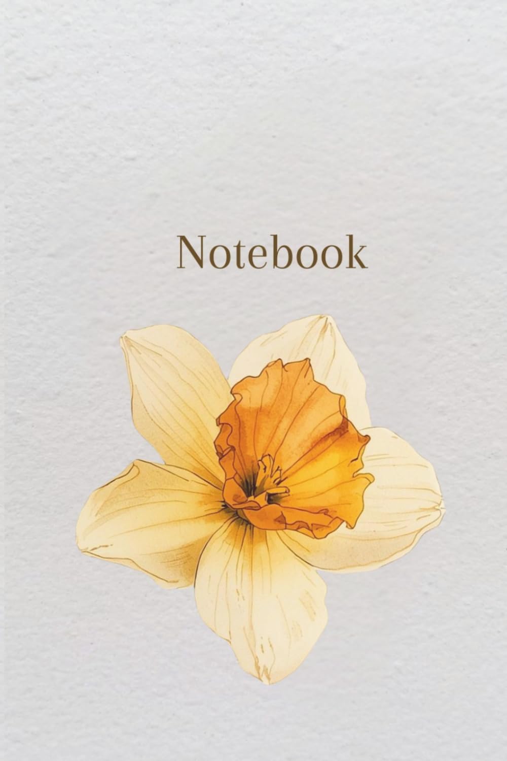 ler totalmente Daffodil Notebook: A Beautiful Lined Notebook with 160 Cream Pages