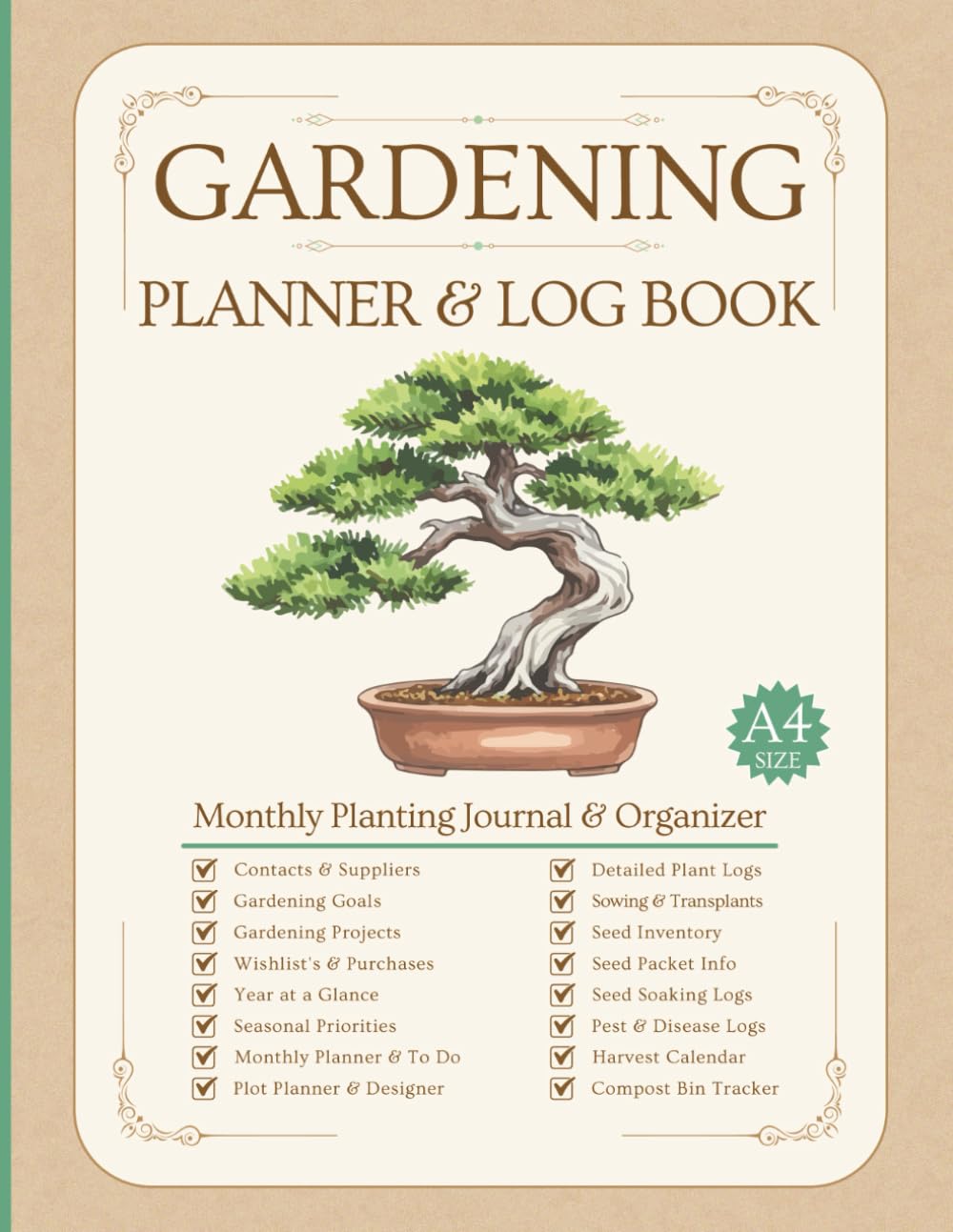 Garden Planner and Log Book: Complete Gardening Journal with Monthly Tasks, Seasonal Plans, Plant profiles, Plot Design, Tracking for vegetables, flowers, & fruit trees & much more. baixar livro de graça