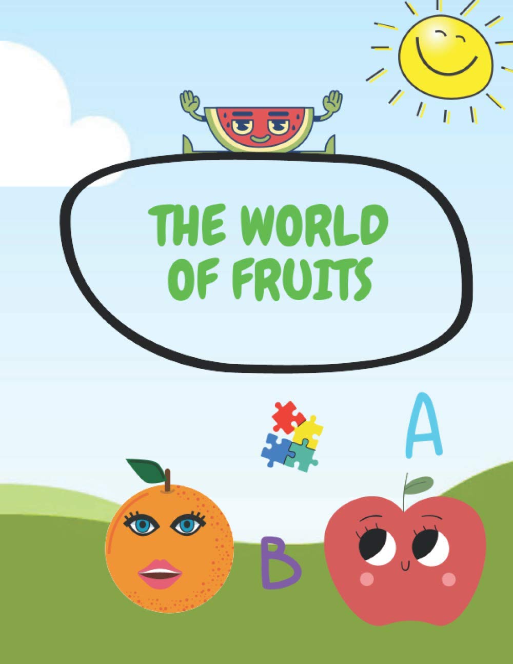 ler totalmente the world of fruits: 8.5 11 book for kids
