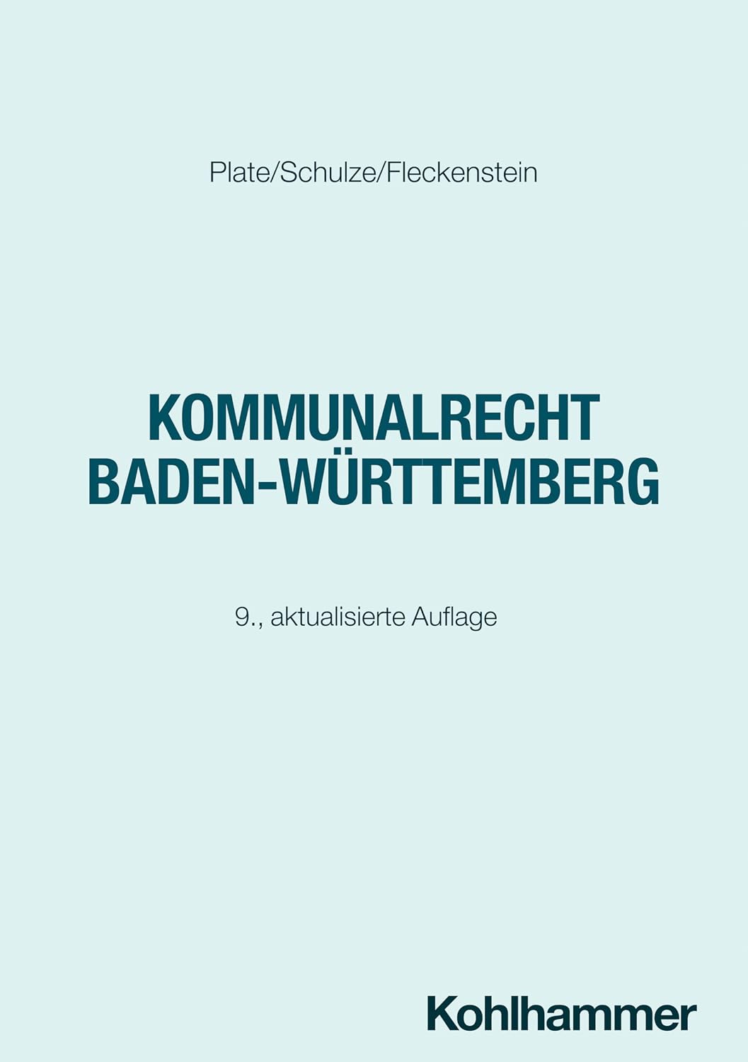 Kommunalrecht Baden-Württemberg (German Edition)