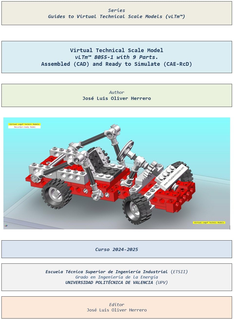 capítulo por capítulo baixar Virtual Technical Scale Model vLTm™ 8055-1 with 9 Parts. Assembled (CAD) and Ready to Simulate (CAE-RcD) (Guides to Virtual Technical Scale Models (vLTm™) Book 1051) (English Edition)