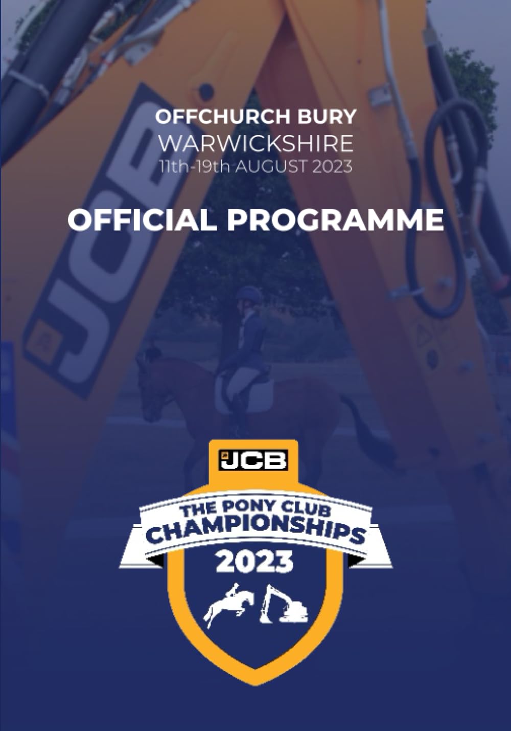 The JCB Pony Club Championships 2023 Official Programme