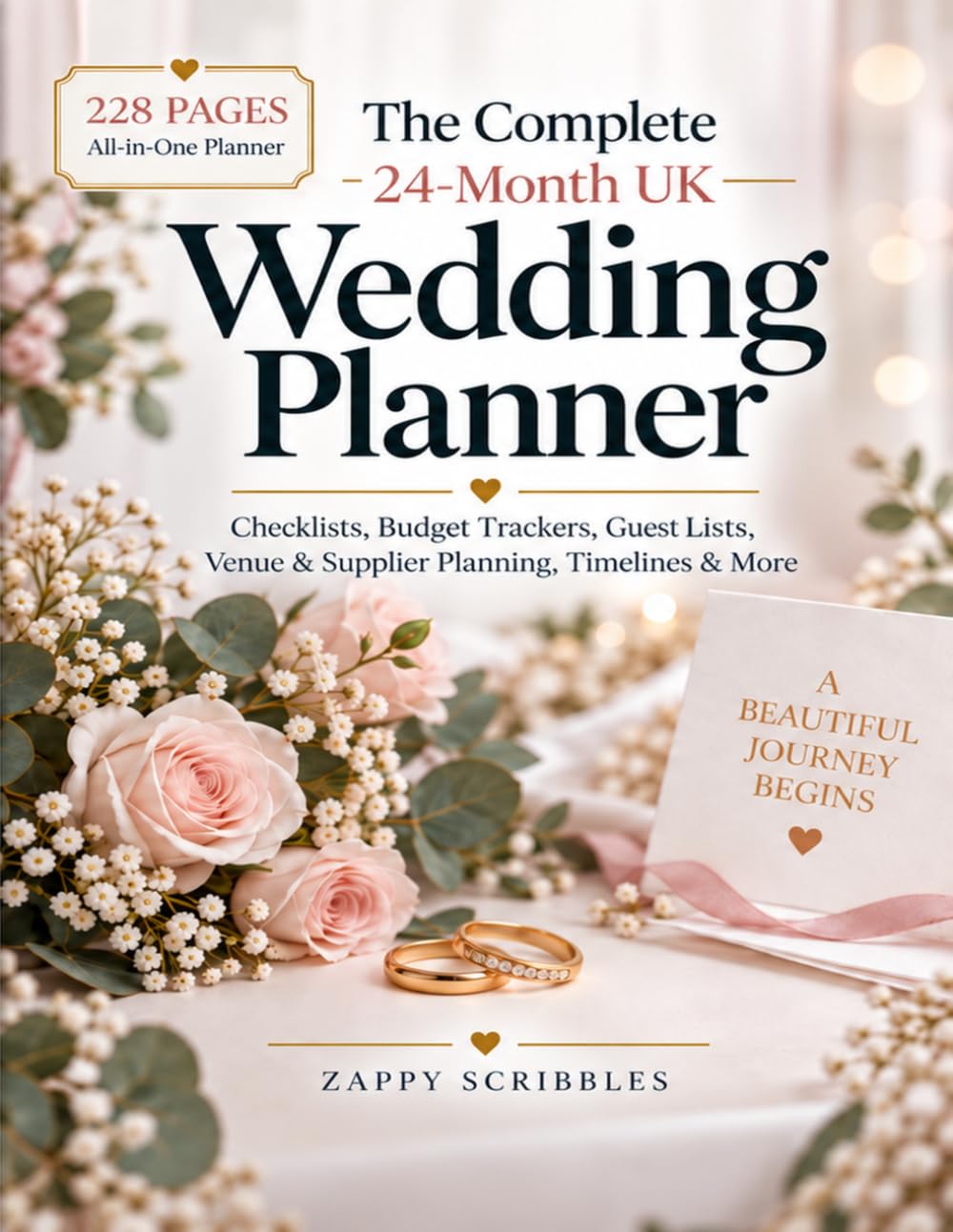 The Complete 24-Month UK Wedding Planner: 228 Pages with Checklists, Budget Trackers, Guest Lists, Venue & Supplier Planning, Timelines & More baixar livro de graça