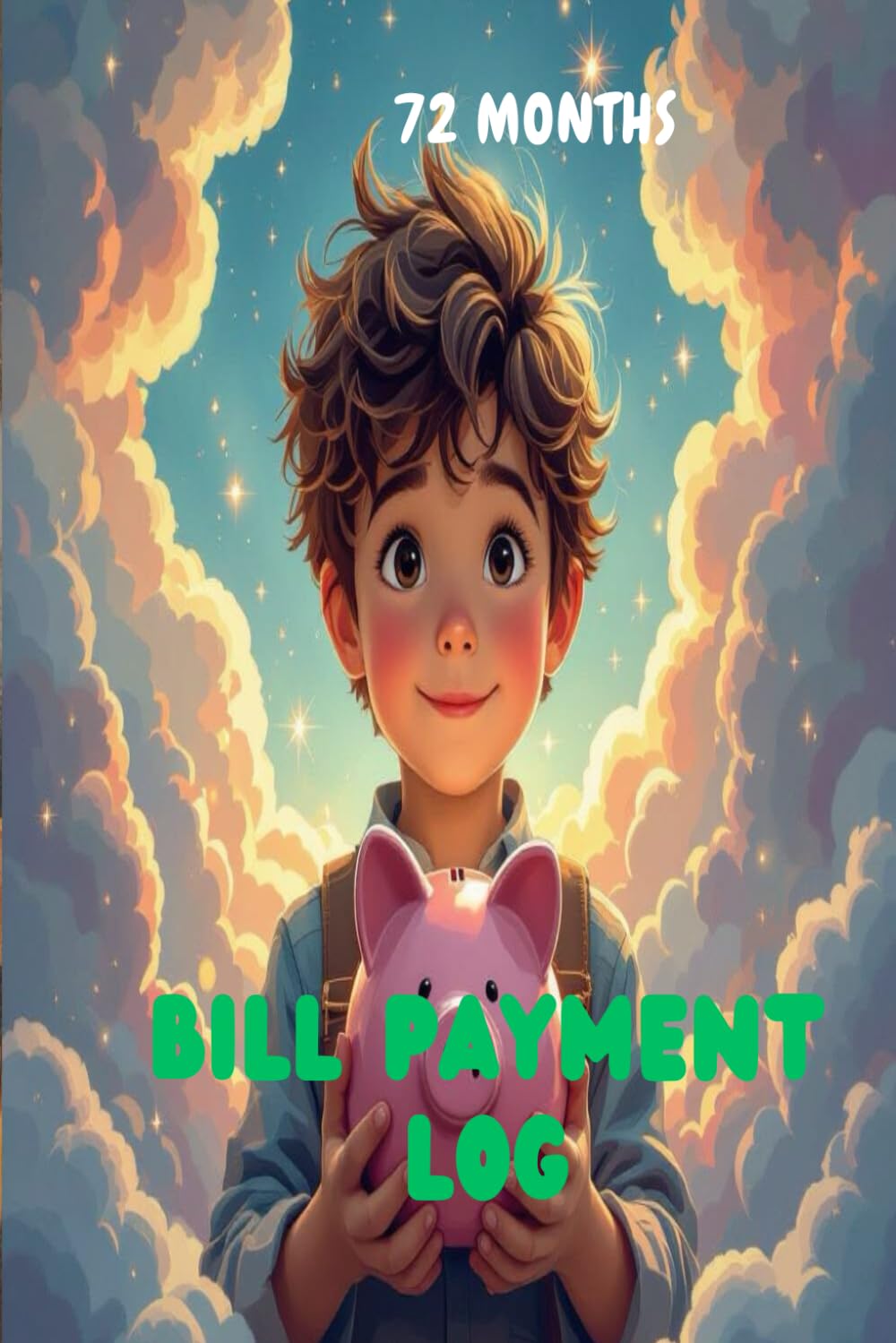 Bill Payment Log: 72 months | blank templates