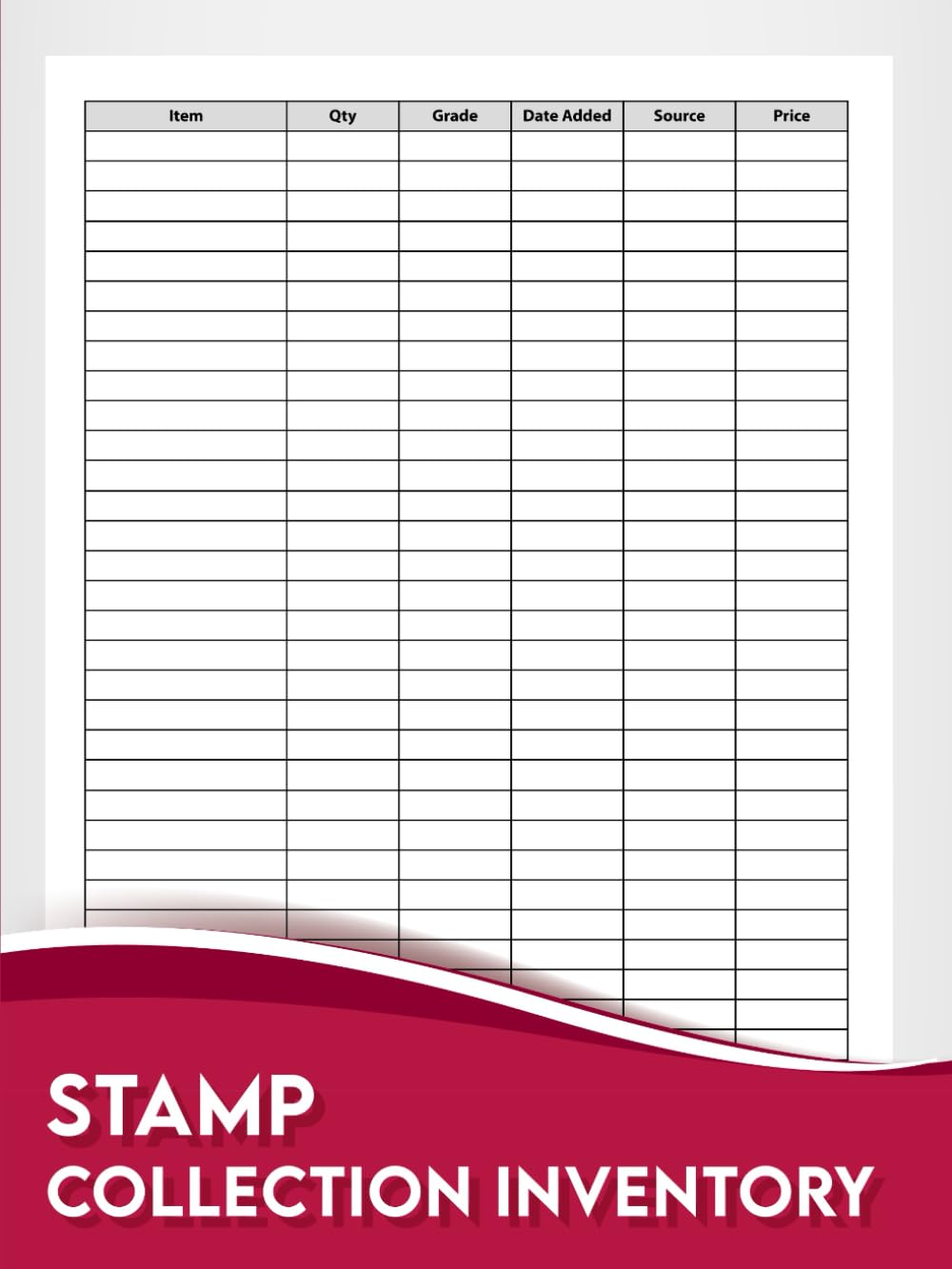 Stamp Collection Inventory Log: Inventory Book Ideal for Stamp Collectors. baixar livro de graça
