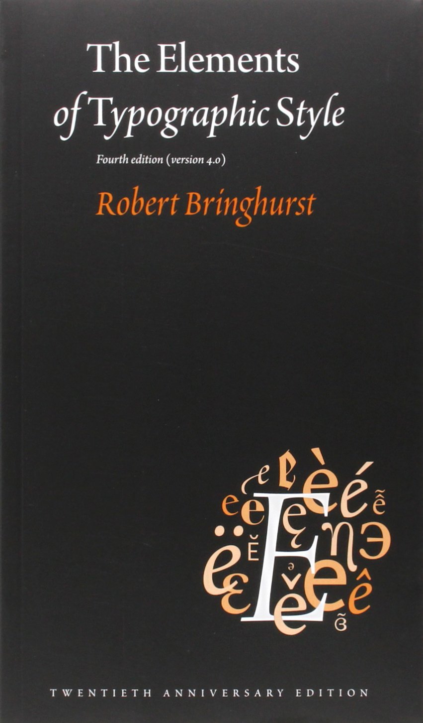 ler totalmente The Elements of Typographic Style: Version 4.0