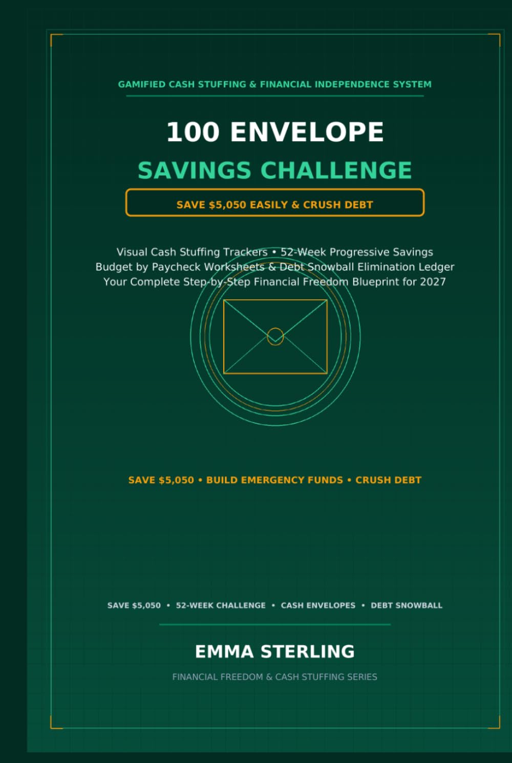 capítulo por capítulo baixar 100 Envelope Savings Challenge Book: A Visual Cash Stuffing and Money Saving Challenge Tracker with 52-Week Planners and Budget Worksheets for Financial Freedom