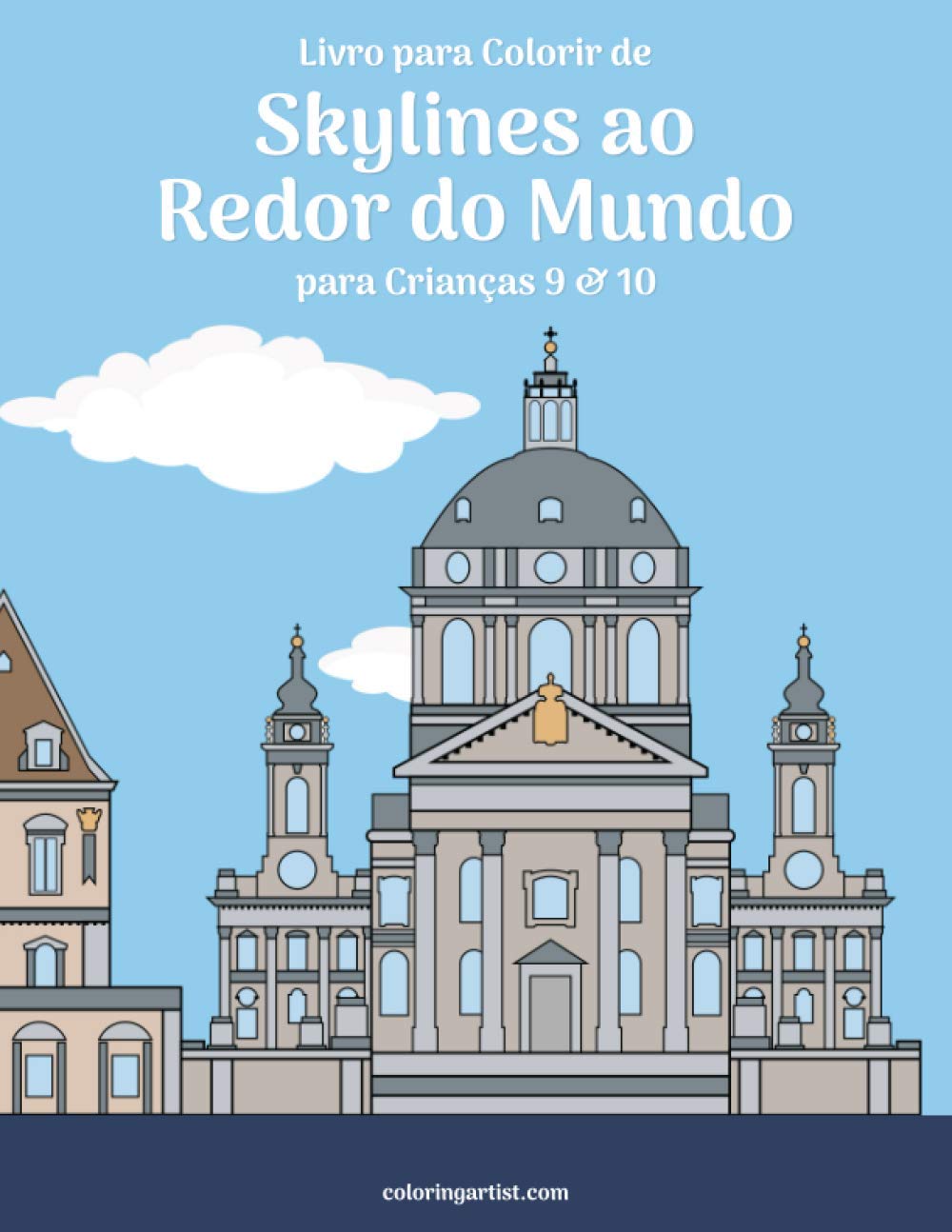 capítulo por capítulo baixar Livro para Colorir de Skylines ao Redor do Mundo para Crianças 9 & 10