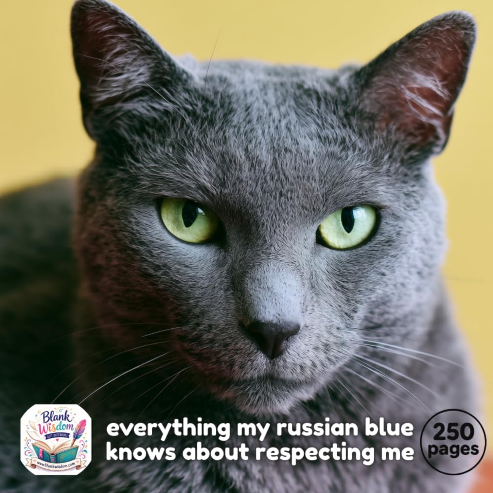 capítulo por capítulo baixar Everything My Russian Blue Knows About Respecting Me: An Elegant Blank Notebook for People Who Live With Their Cat's Quiet Superiority