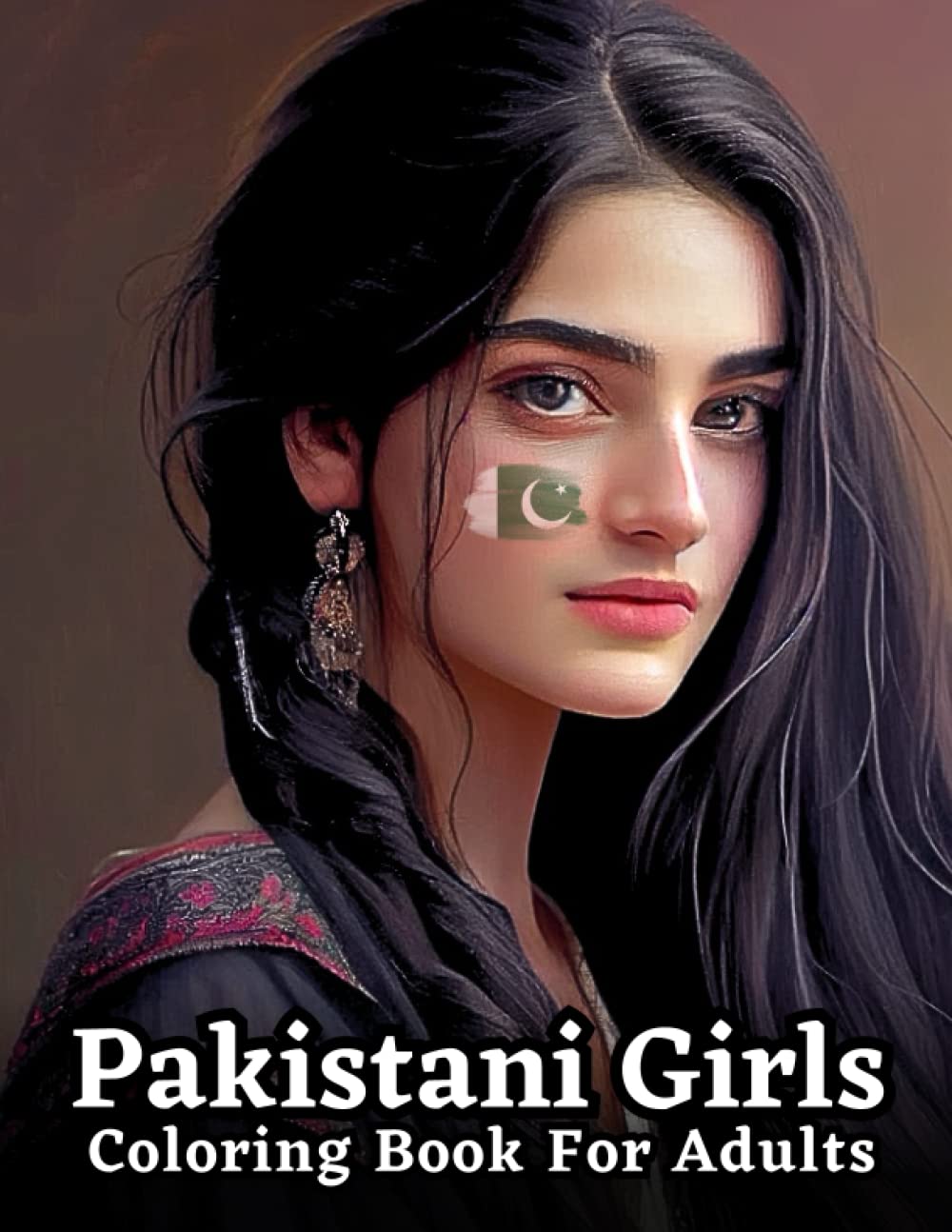 ler totalmente An Adult Coloring Book Celebrating Pakistani Women: Pakistani Girl Coloring Book