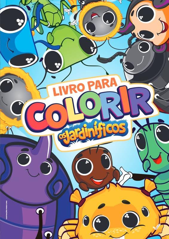Livro para colorir Os Jardiníficos baixar o livro de graça