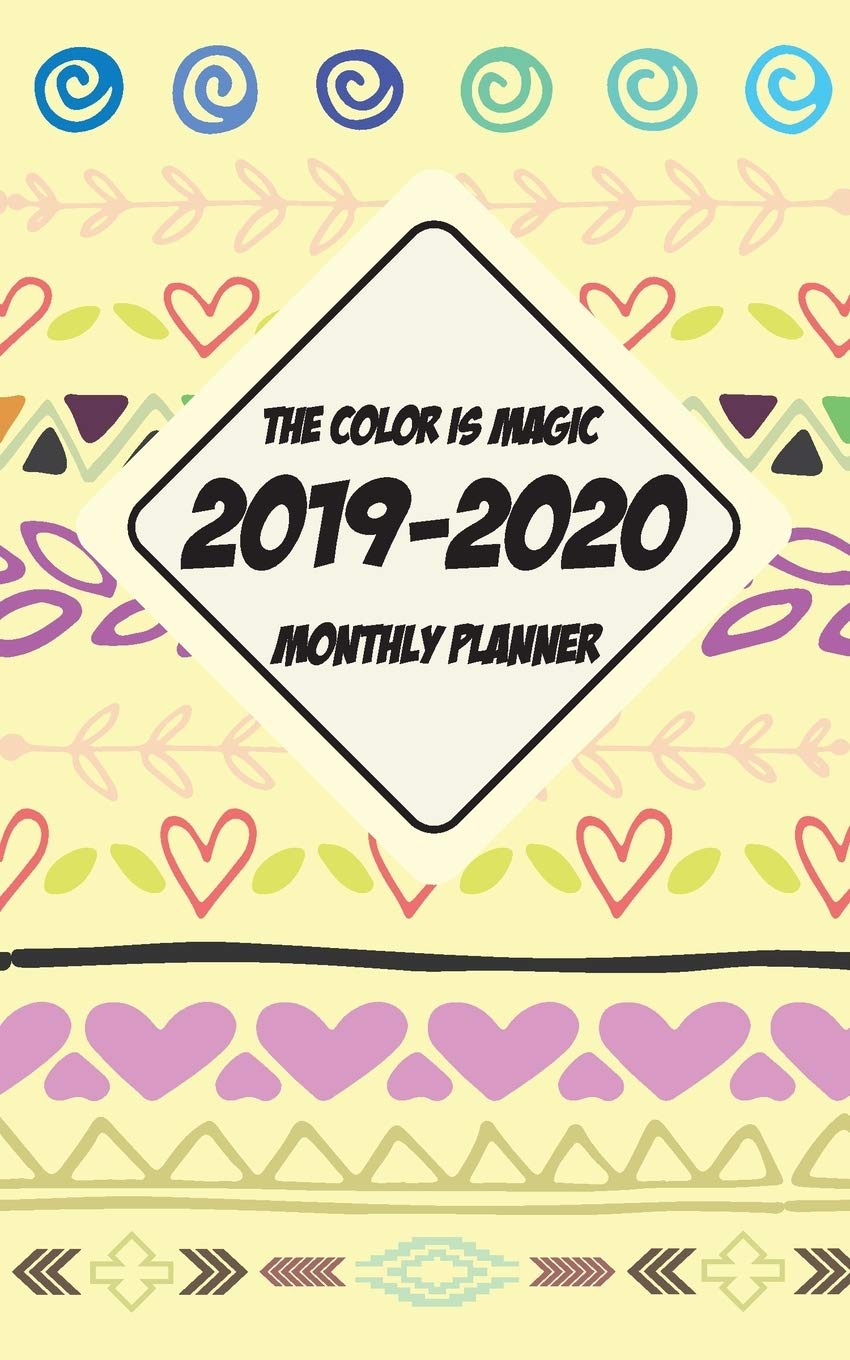 capítulo por capítulo baixar F4 Monthly Planner Beautiful Cover: Two Year - Monthly Calendar Planner 5 x 8'' - 24 Months For Academic Agenda Schedule Organizer