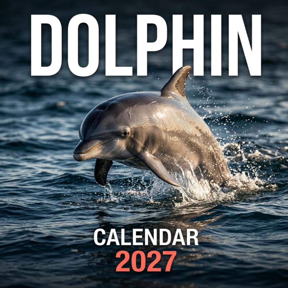 Dolphin Calendar 2027: Stunning Marine Photography