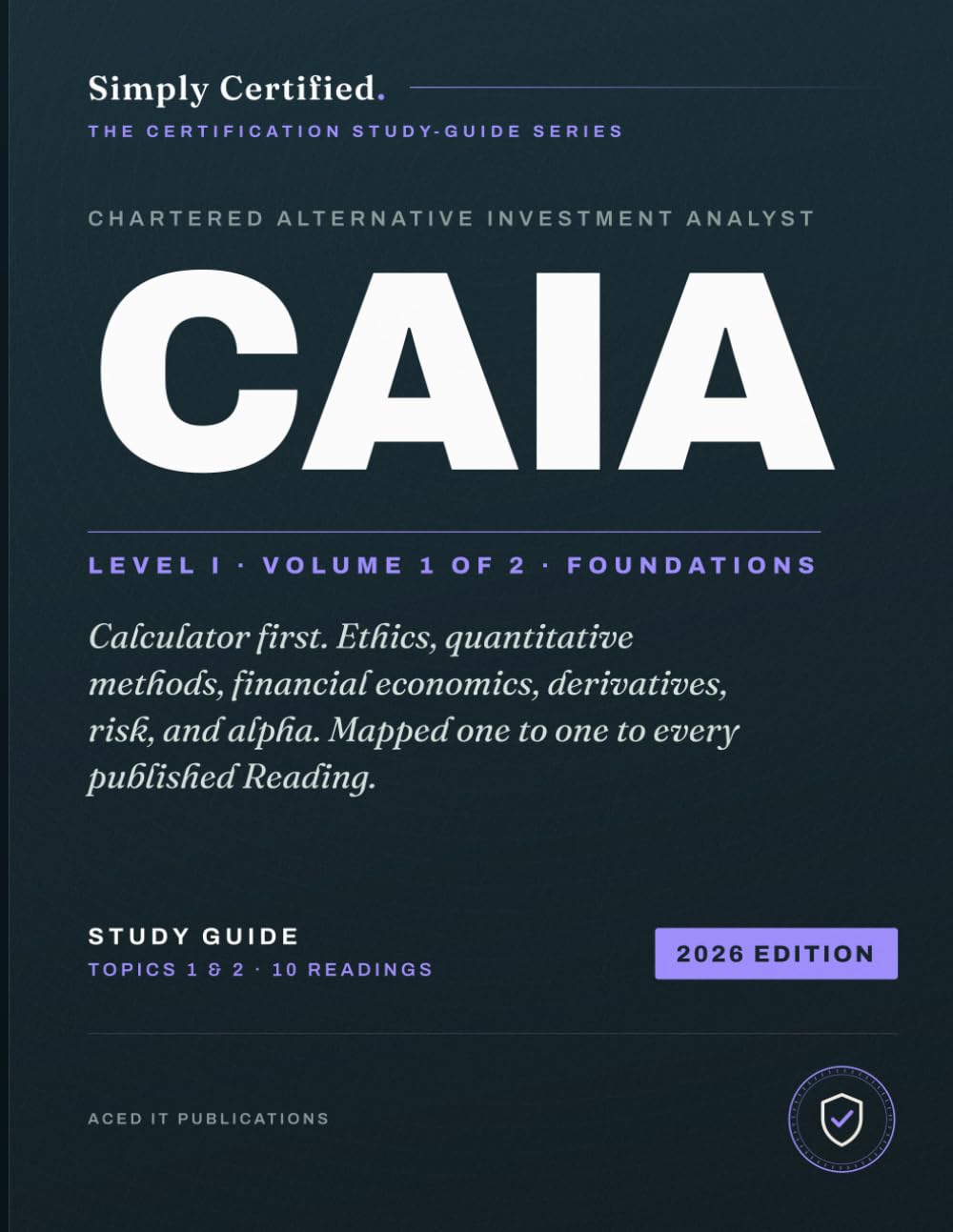 capítulo por capítulo baixar CAIA Level I (Book 1: Foundations): Simply Certified Study Guide