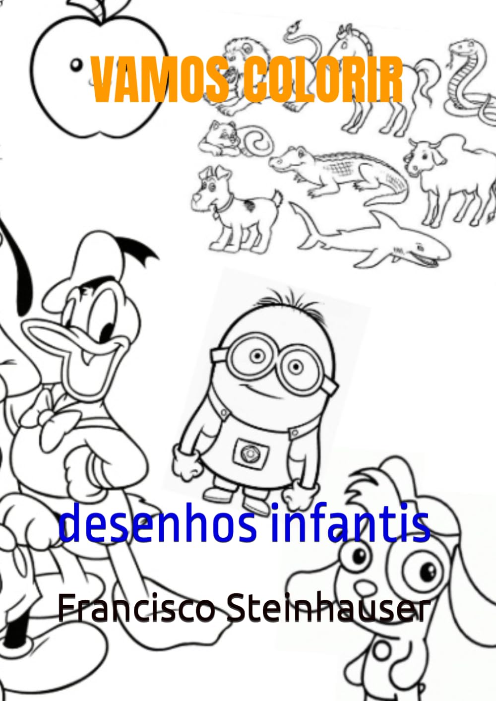 VAMOS COLORIR: desenhos infantis (Portuguese Edition) baixar livro de graça