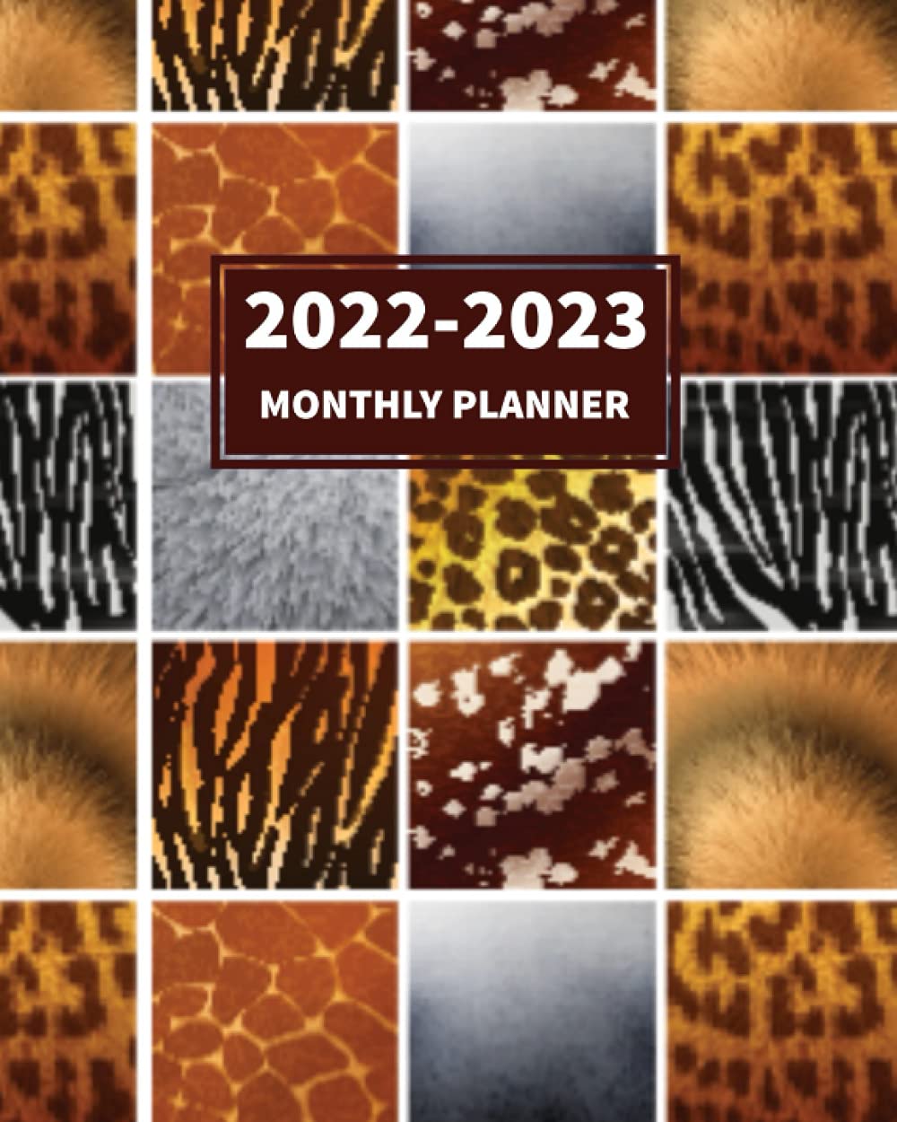 2022-2023 Monthly Planner: January 2022 to December 2023 -2 Year Monthly Organizer and Planner cheetah leopard baixar o livro de graça