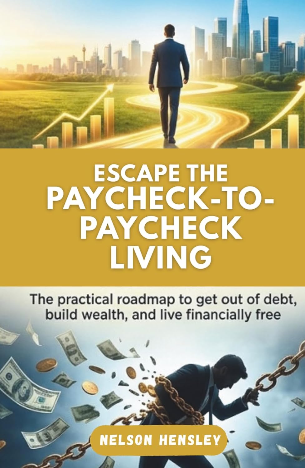 Escape The Paycheck-to-Paycheck Living: The Practical Roadmap to get out of debt, build wealth, and live financially free baixar o livro de graça