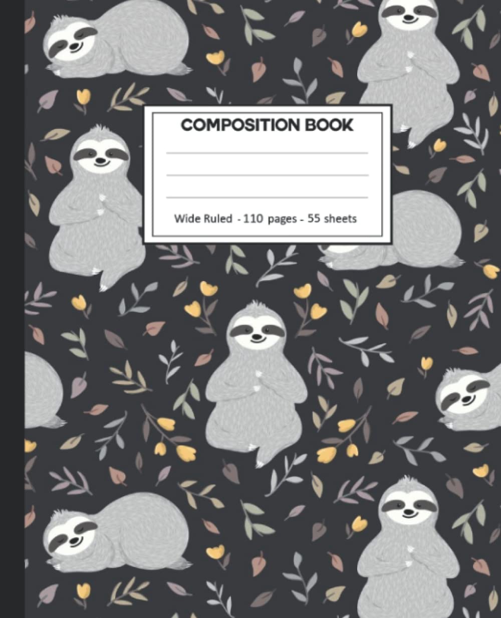 capítulo por capítulo baixar Composition Notebook: Sloths Wide Ruled Blank Lined Composition Book Journal (7.5 x 9.25 in) Cute Notebooks for Girls Teens Kids School Planner Diary Writing Notes.