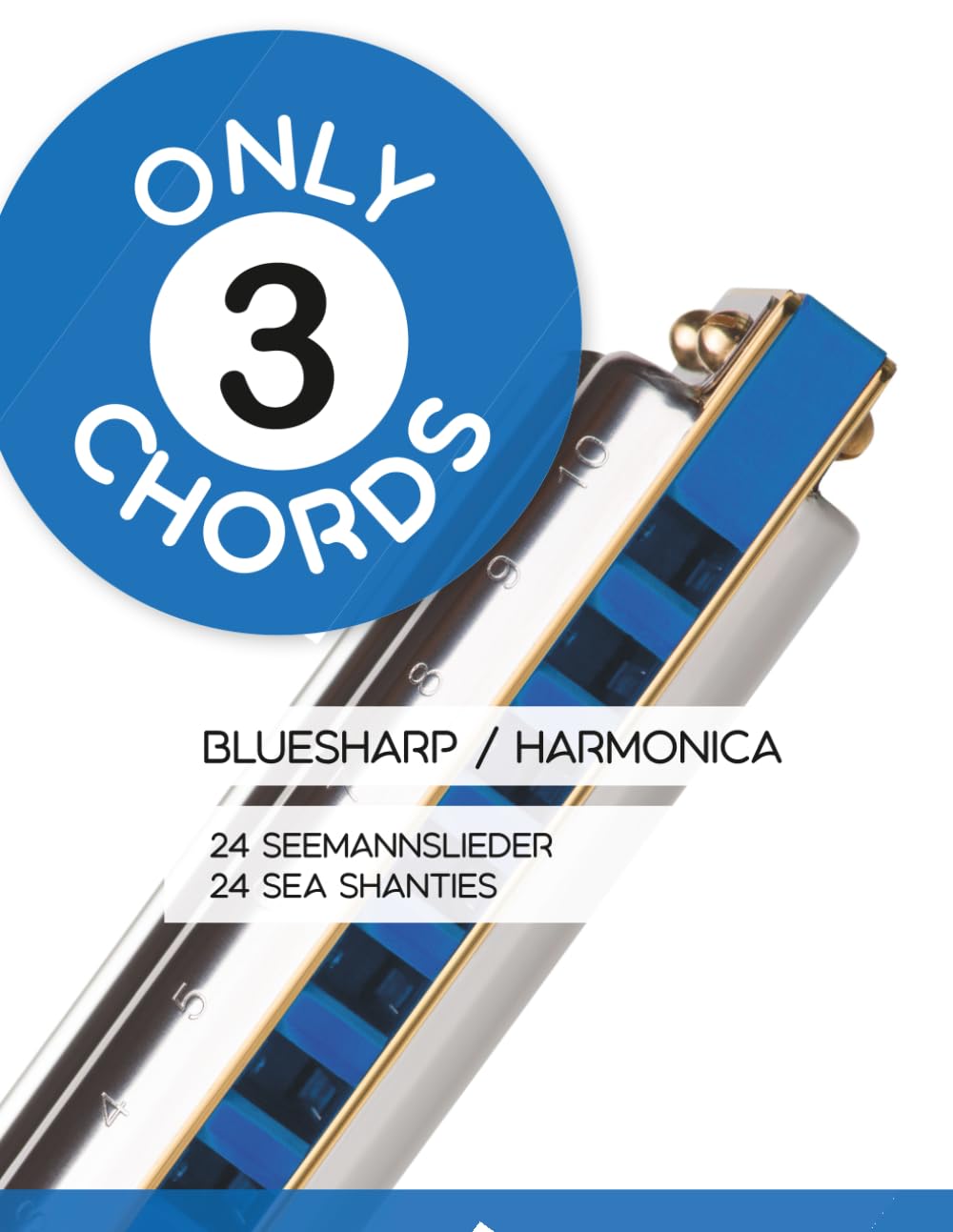 capítulo por capítulo baixar Only 3 chords - Bluesharp / Harmonica - 24 Seemannslieder - 24 Sea Shanties