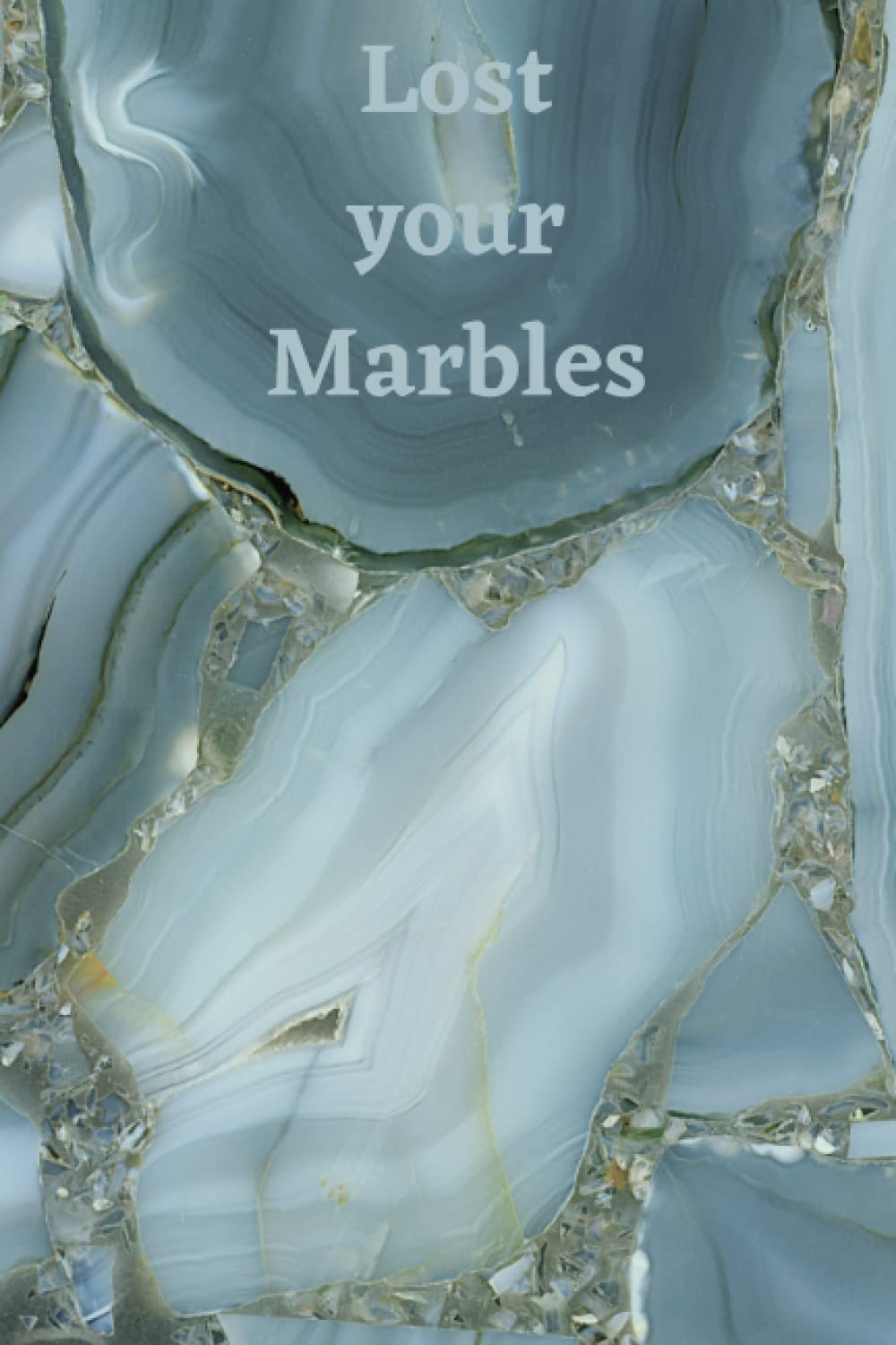 ler totalmente Lost Your Marbles: Marble effect notebook 120 lined paper 6x9in