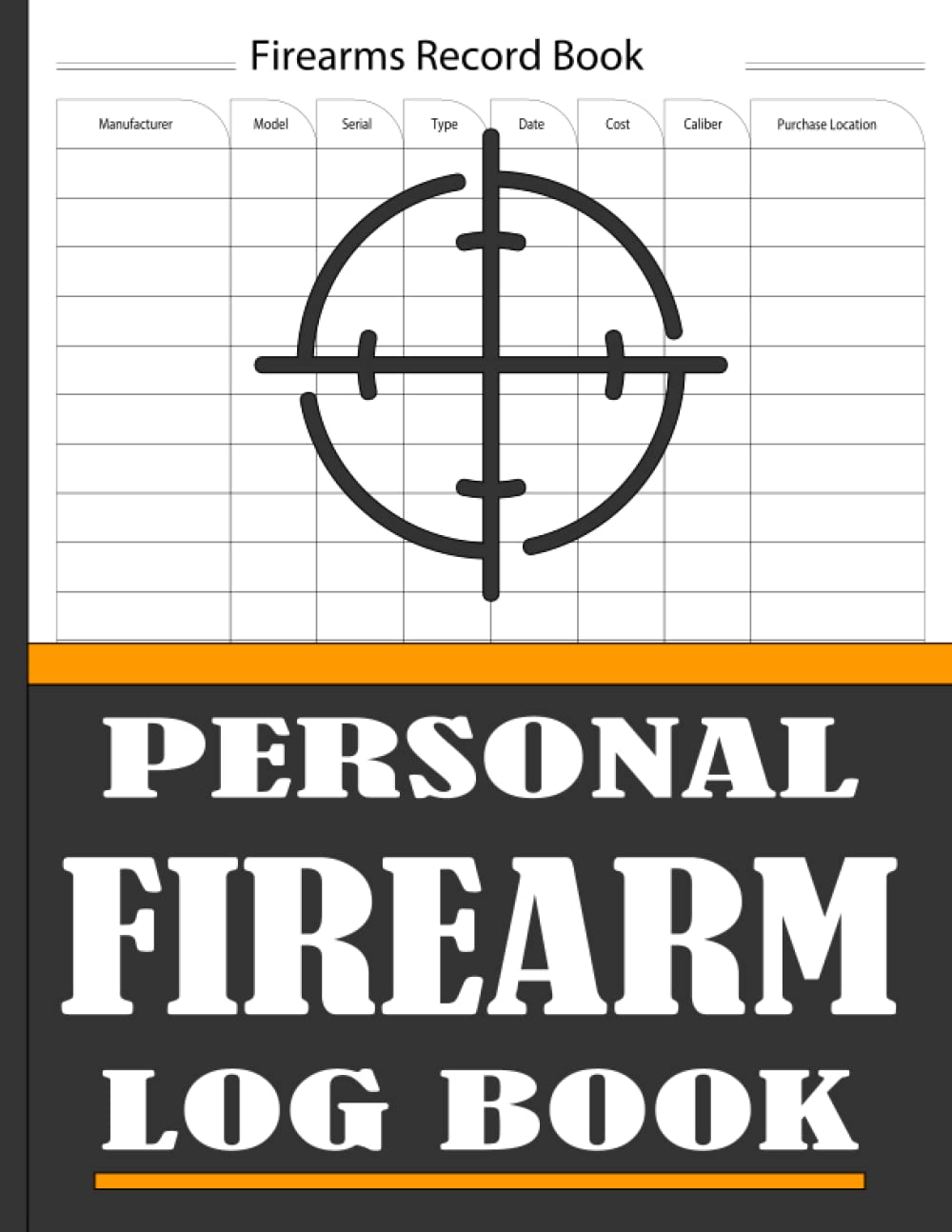 capítulo por capítulo baixar Personal Firearm Log Book: Track Model, Serial, Type, Caliber, and Detailed Gun Collection Information for Gun Owners